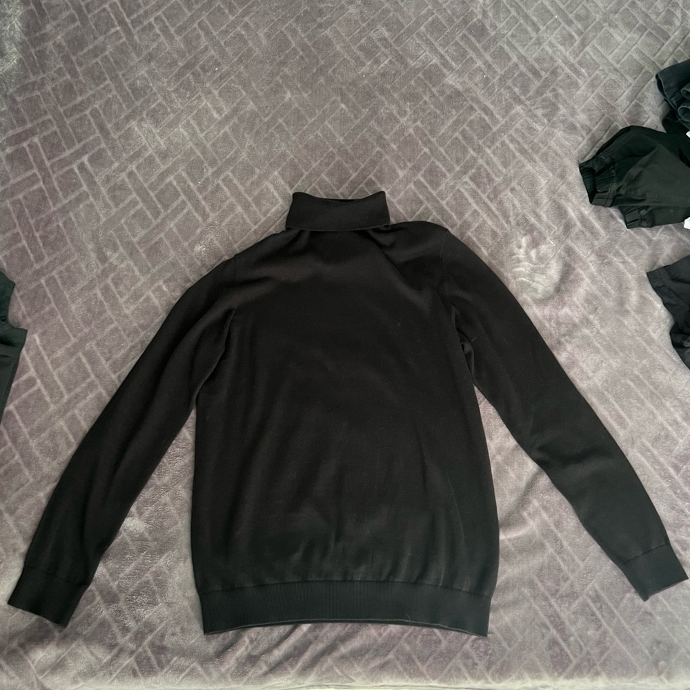 Black Long Sleeve Turtleneck